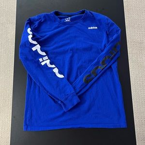 Adidas long sleeve shirt size XL kids
